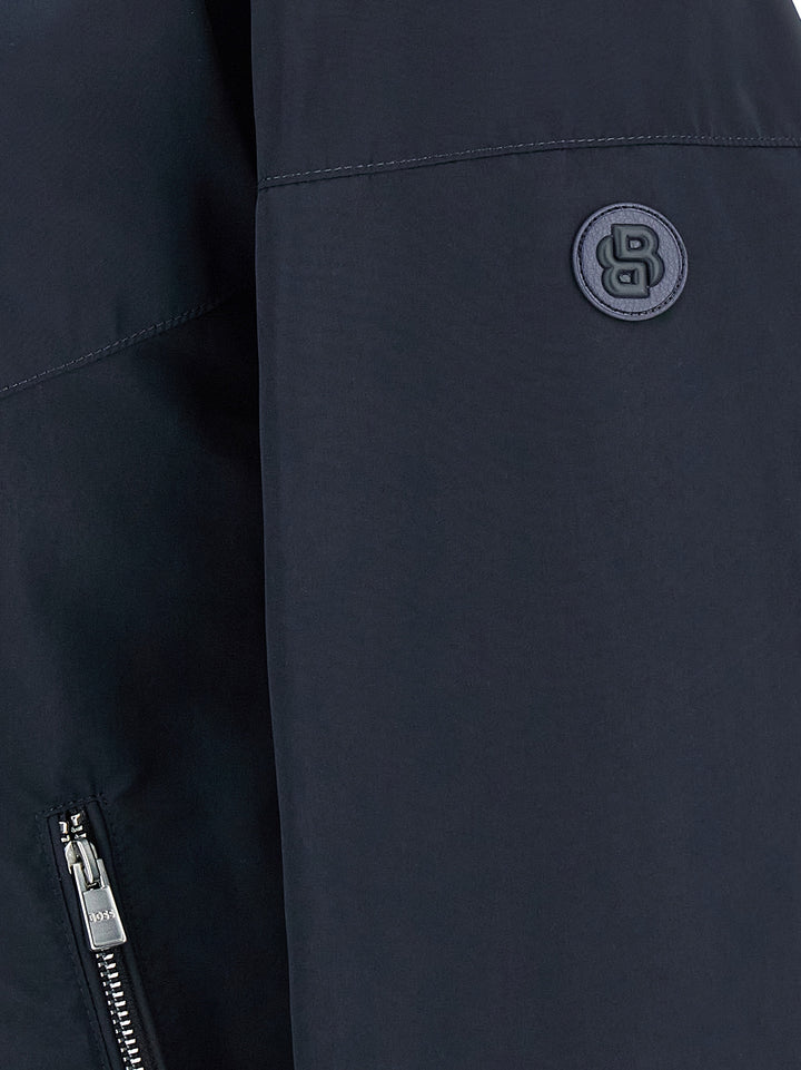 Hugo Boss H-Cireno4 Puffer Jackets - Blue | d3b0eb02dfd5301334cc6beb33edb45ab289f508