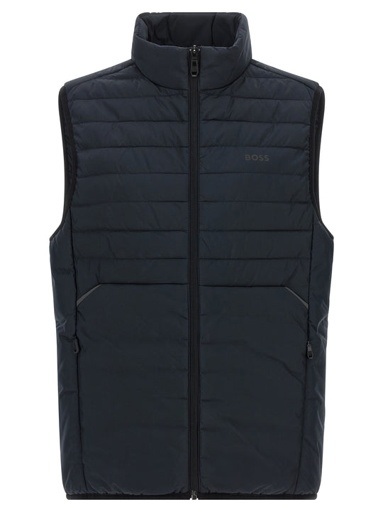 Padded Vest Gilet Blue