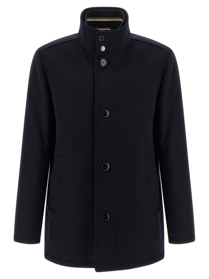 Hugo Boss H-Coxtan-234 Coats and Trench Coats - Blue | dec5daffb159c06691de3a83fc5185b708191292