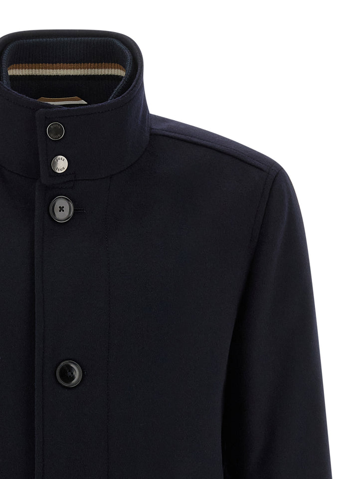 Hugo Boss H-Coxtan-234 Coats and Trench Coats - Blue | 7542dd1184a3030585f19044104934fb436bffb7