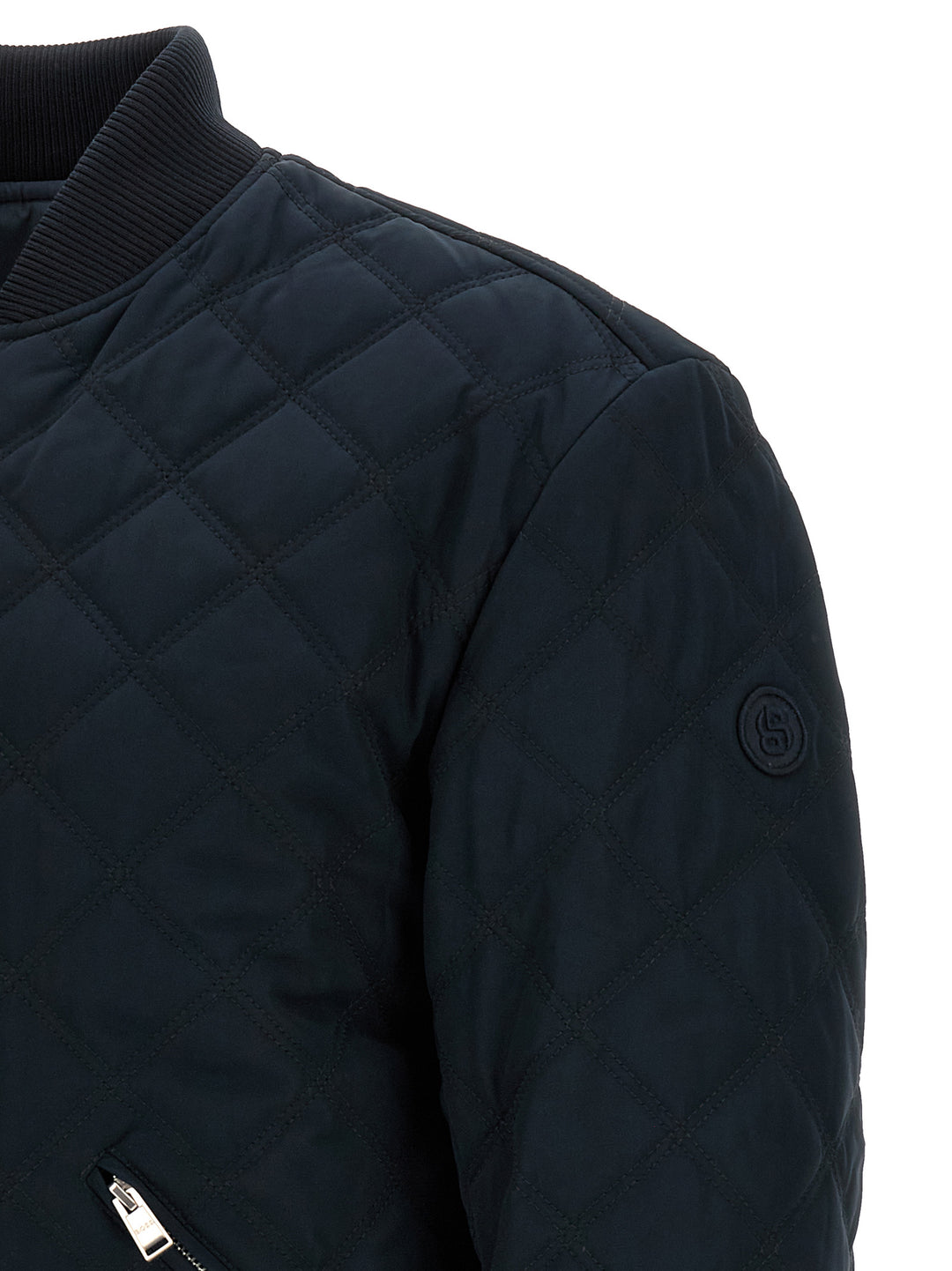 Hugo Boss C-Corle Puffer Jackets - Blue | da59f56b9b3182fdd02a5afa66aa89a53d522d04