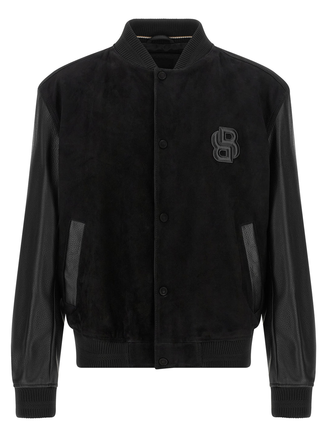 Hugo Boss Leather Bomber Jacket Puffer Jackets - Black | 30f2c20979effe6d61427ffa3ef0f88ab44e0c0f