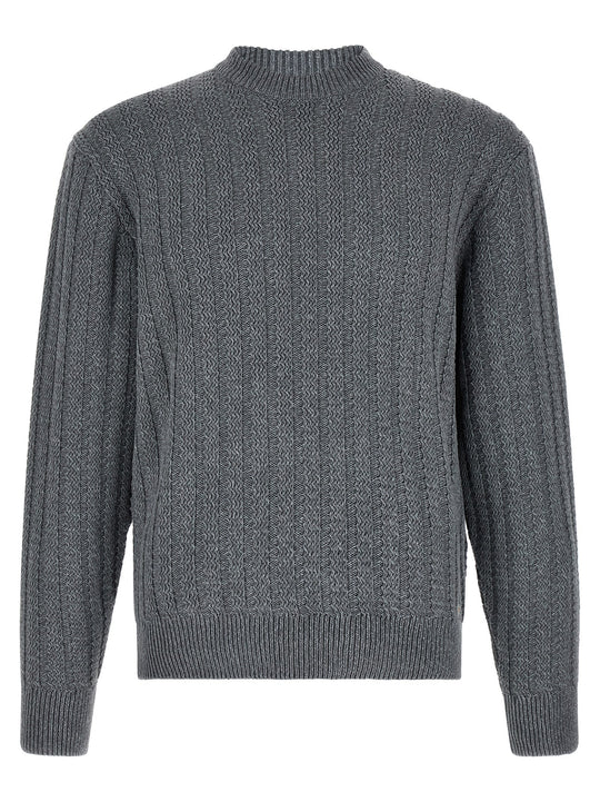 Cotton Sweater Sweaters And Cardigans Gray