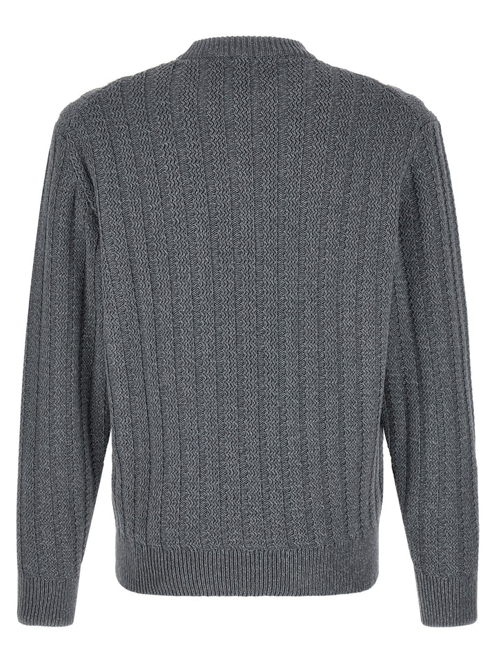 Hugo Boss Cotton Sweater Sweaters and Cardigans - Gray | 856faf98c8ece112f794f98f7b85e772923da41f
