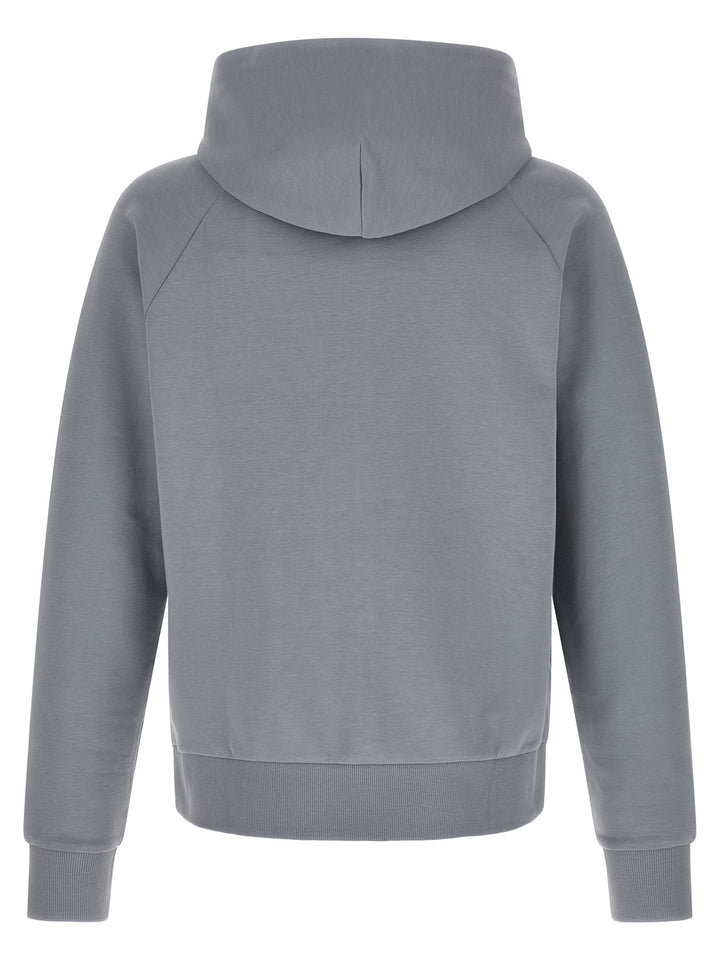 Hugo Boss Cotton Hoodie Sweatshirt - Gray | 9d6c5dbe572ee0e9e9239fc83294e022804f3d1b