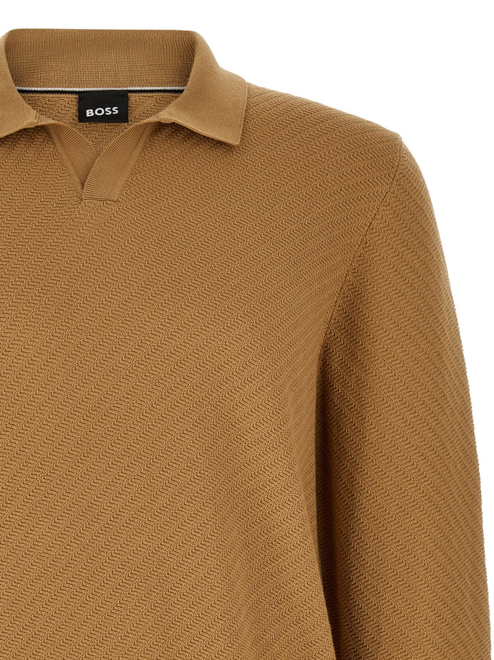 Hugo Boss H-Lomarino Polo - Brown | 0f4b1fde75b8bf9a5949b7496aea4ad50d588627