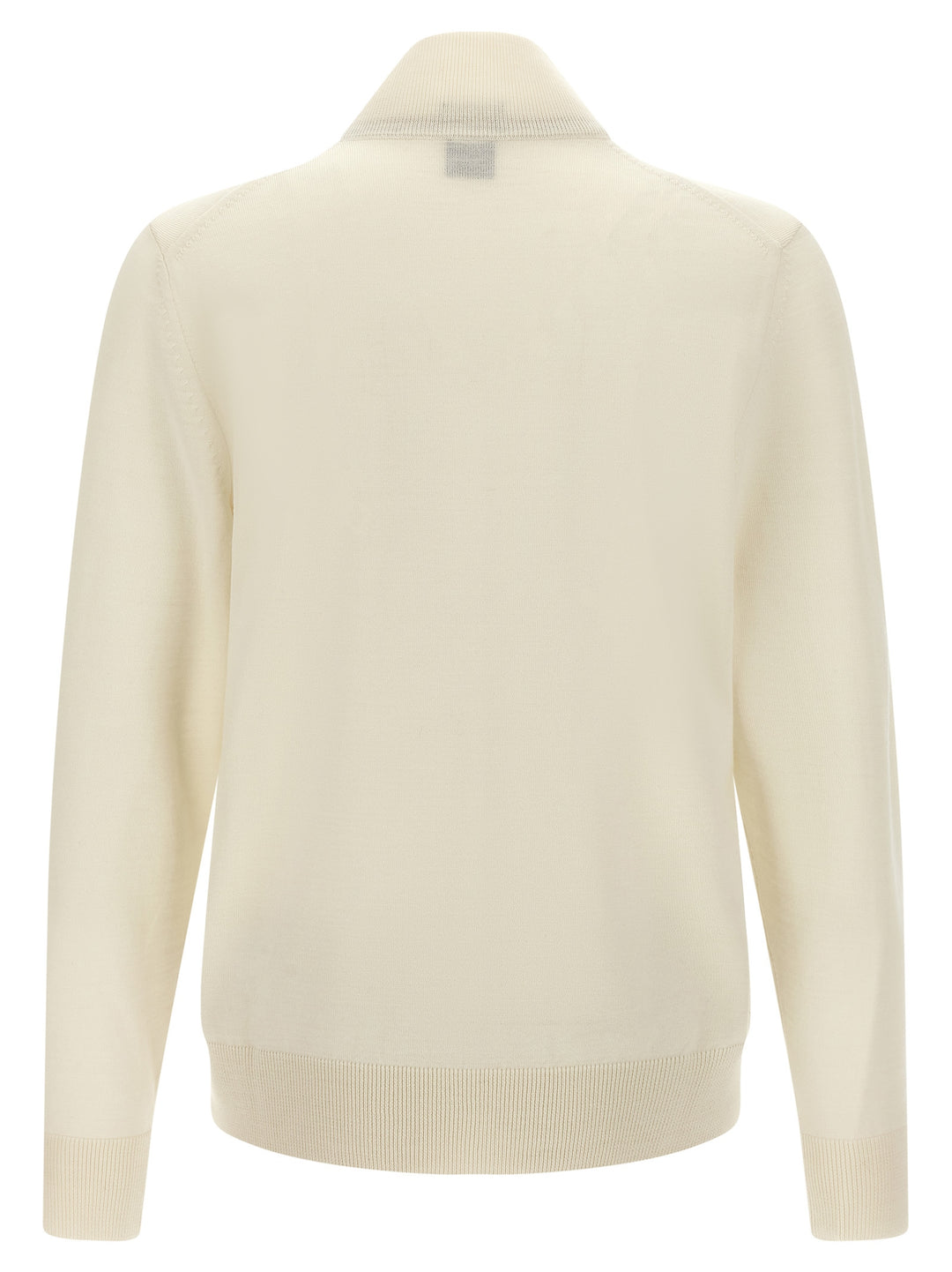 Hugo Boss Shaved Knit Cardigan Sweaters and Cardigans - White | edbf31c136cc1324f6c88a71477a0f7c399f6c04