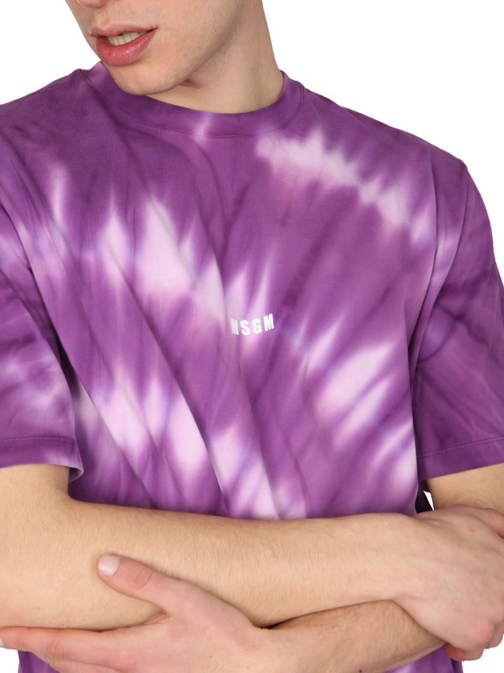 MSGM T shirts - Lilac | Wanan Luxury