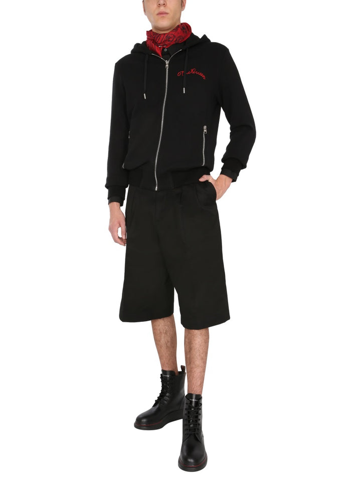 Alexander McQueen Sweatshirts - Black | Wanan Luxury