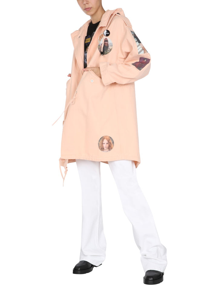 Raf Simons Trenches - Pink | c519983acecb88b4124a5e16062714466d3b17fd