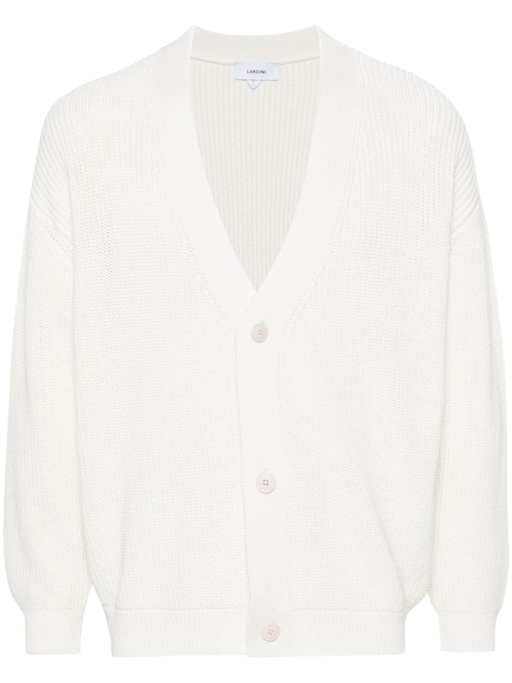 V-Neck Cotton Cardigan