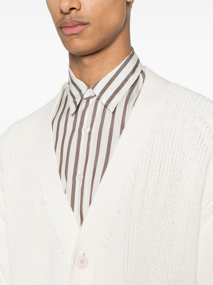 Lardini Sweater - White | 31f97f03d064e30d38e36d508b4a804c32a1ee8e