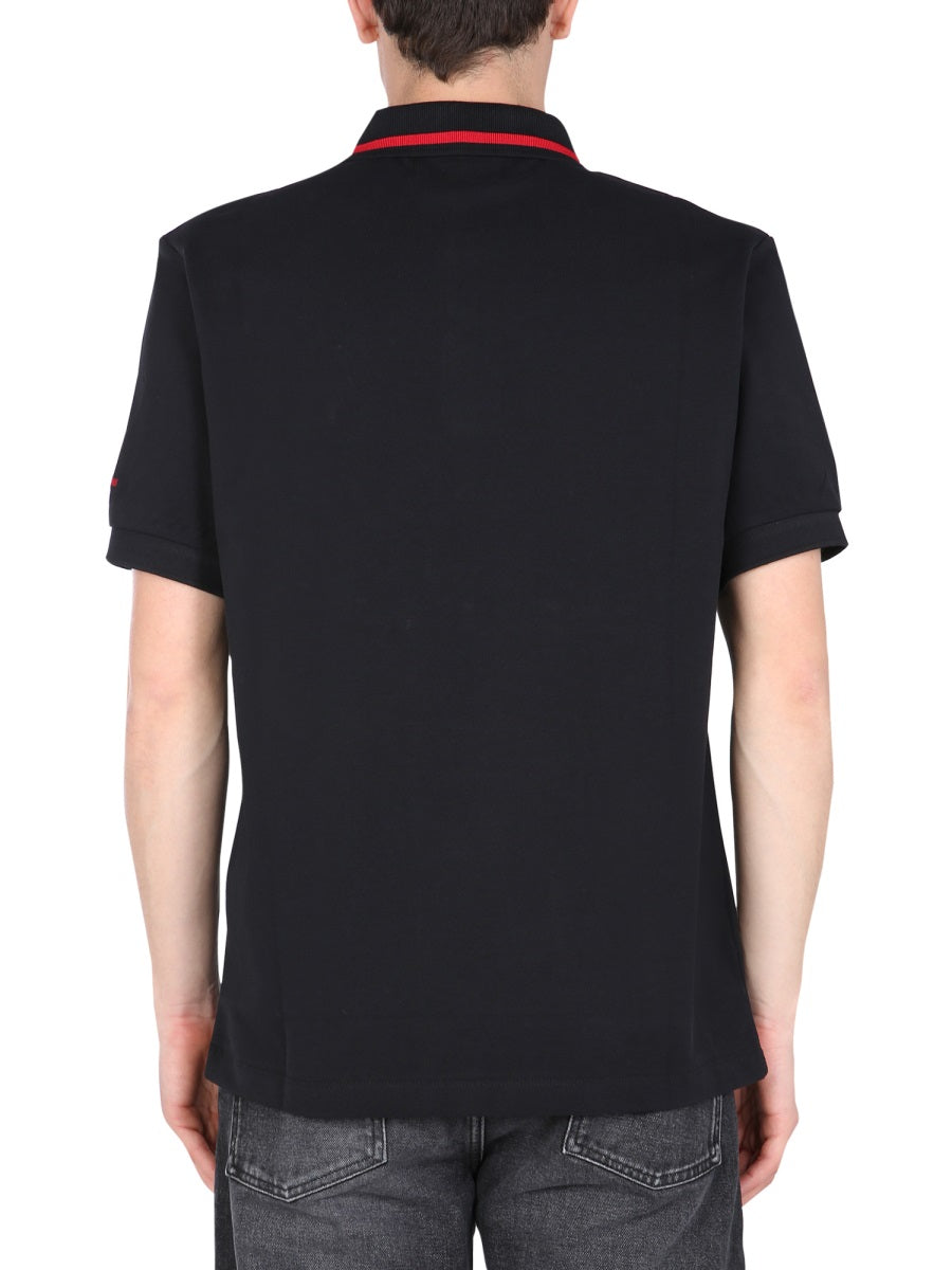 Fred Perry x Raf Simons Polo - Black | Wanan Luxury