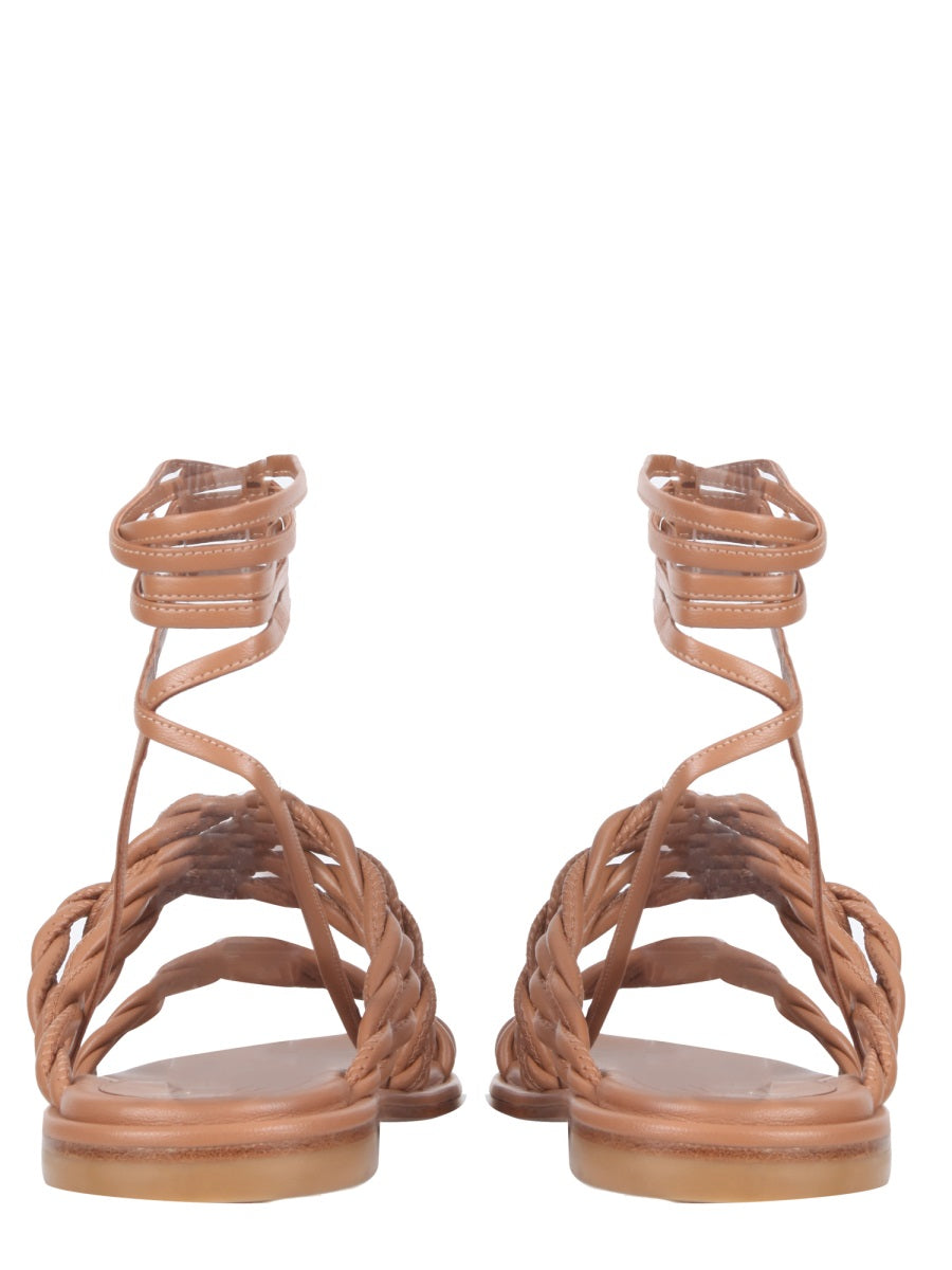 Stuart Weitzman Sandals - Beige | a0215302e934e85951e7f2da1418ecd1e8256bde
