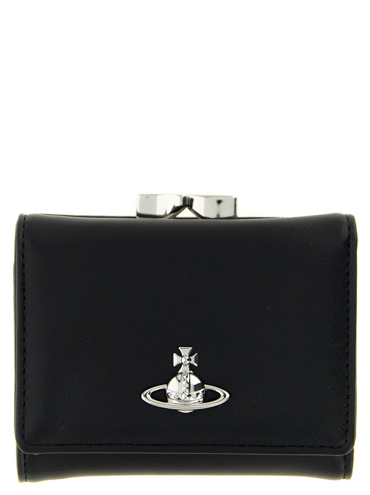 Small Frame Wallets And Card Holders Black