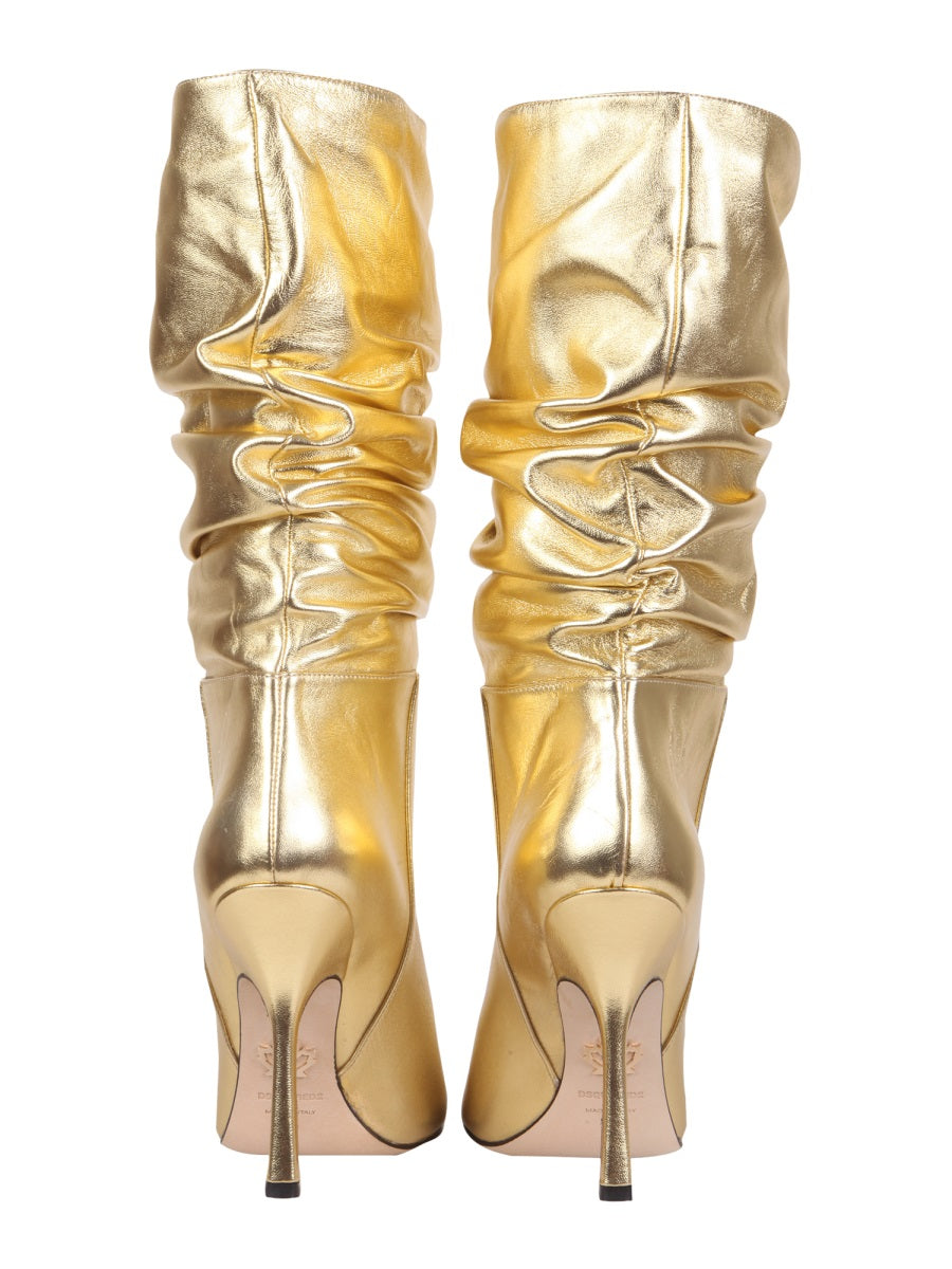 Dsquared2 Boots - Gold | Wanan Luxury