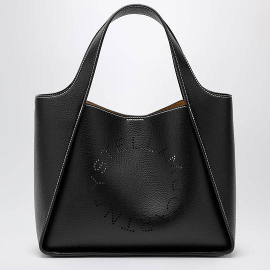 Black Medium Stella Logo Bag