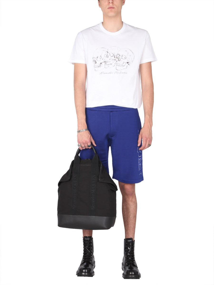 Alexander McQueen Shorts - Blue | Wanan Luxury