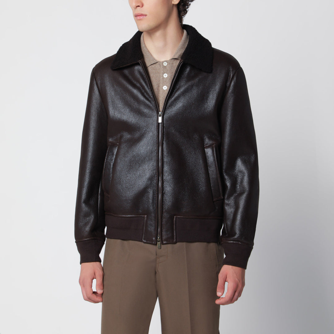 Salvatore Santoro Coats & Jackets - Brown | afe0130344d073f6295f01f3c352b12c946209a3
