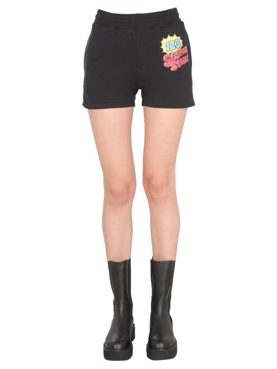 Moschino Shorts - Black | Wanan Luxury