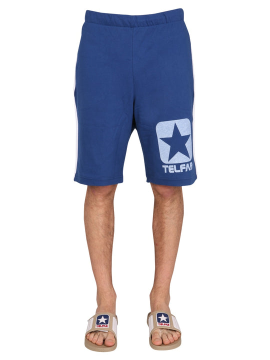Cotton Sweat Shorts Bermuda