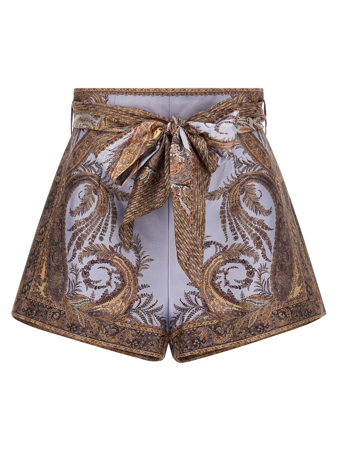 Zimmermann Hypnotic Flat Front Bermuda and Short - Purple | 21e09365dacd9e986ec7ccc8adf3749c626963ec