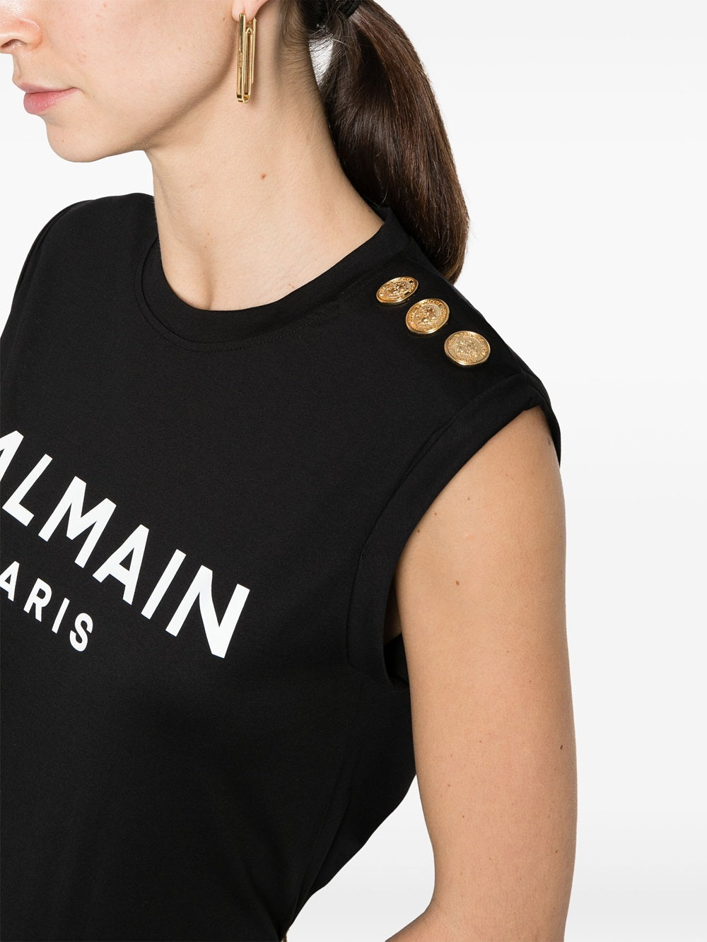 Balmain Tops - Black | 38d79c8a6d1501304f19c228fe137810f86750e4