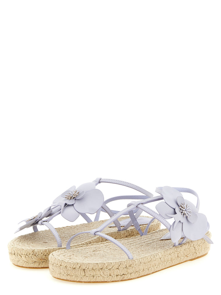 Zimmermann Orchid Sandals - Purple | 2e08c0c46654b4e275f928edb8847e17ae6bfa76