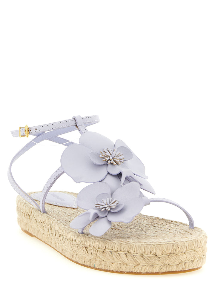 Zimmermann Orchid Sandals - Purple | f8b84c466f71fdef1788eb1e0f5392e84dbbafe7