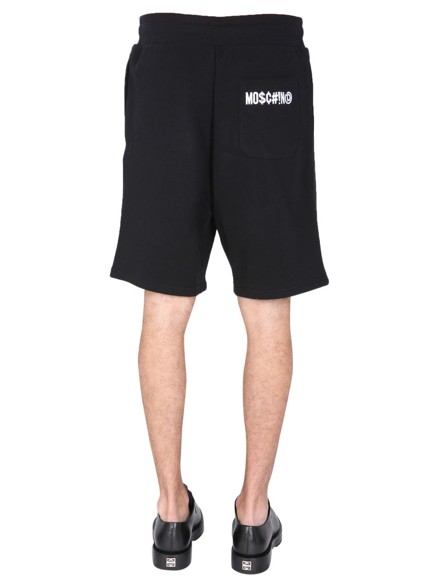 Moschino Shorts - Black | Wanan Luxury