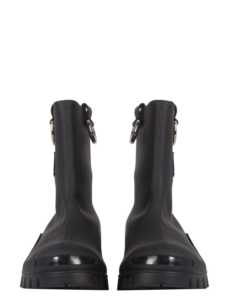 MSGM Boots - Black | Wanan Luxury