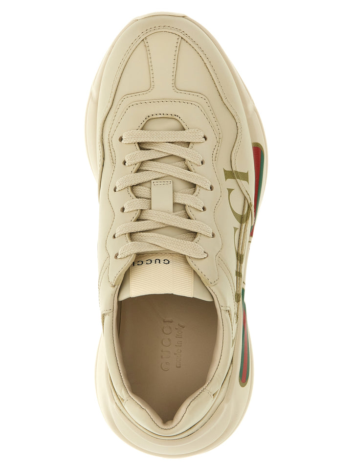 Gucci Rhyton Sneakers - White | 6bfe272cd7e6a076d9367f2ec6a1604fa875fa33