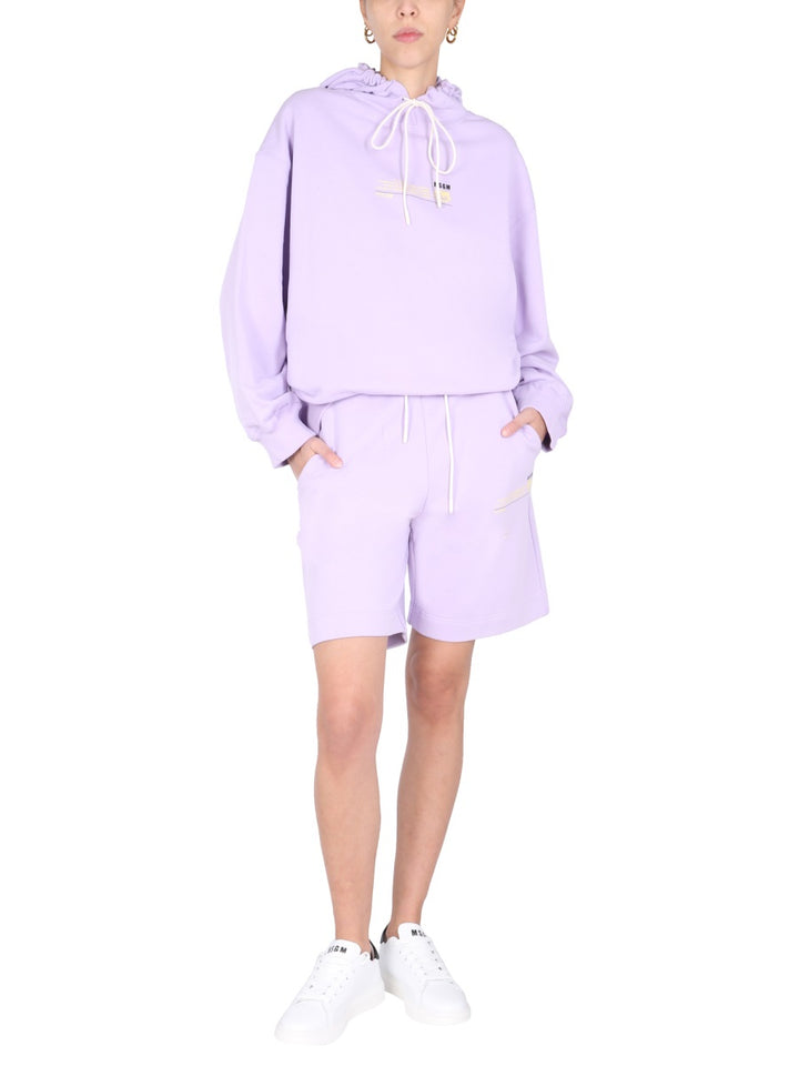 MSGM Shorts - Lilac | Wanan Luxury