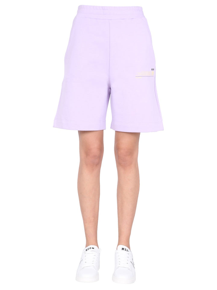 MSGM Shorts - Lilac | Wanan Luxury
