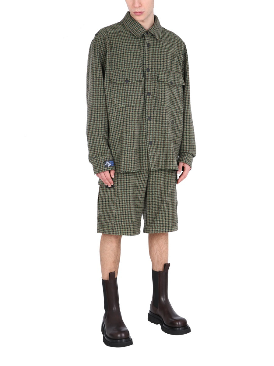 MSGM Shirts - Green | Wanan Luxury