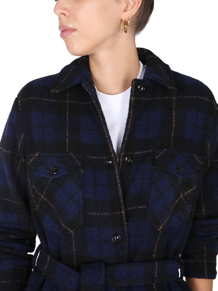 Woolrich Trenches - Blue | Wanan Luxury