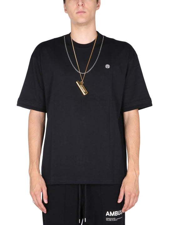 T-Shirt With Iconic Chain