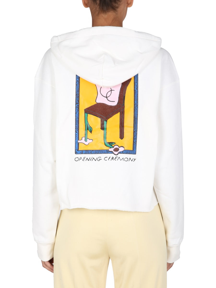 Opening Ceremony Sweatshirts - White | Wanan Luxury