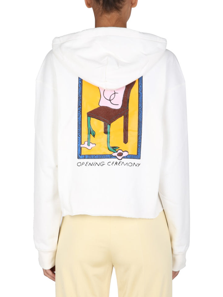 Opening Ceremony Sweatshirts - White | Wanan Luxury