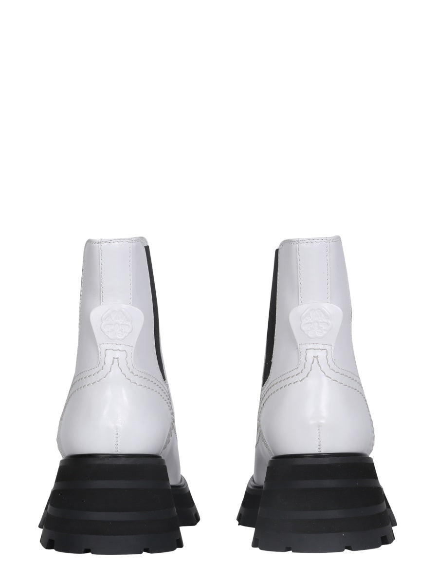 Alexander McQueen Boots - White | Wanan Luxury