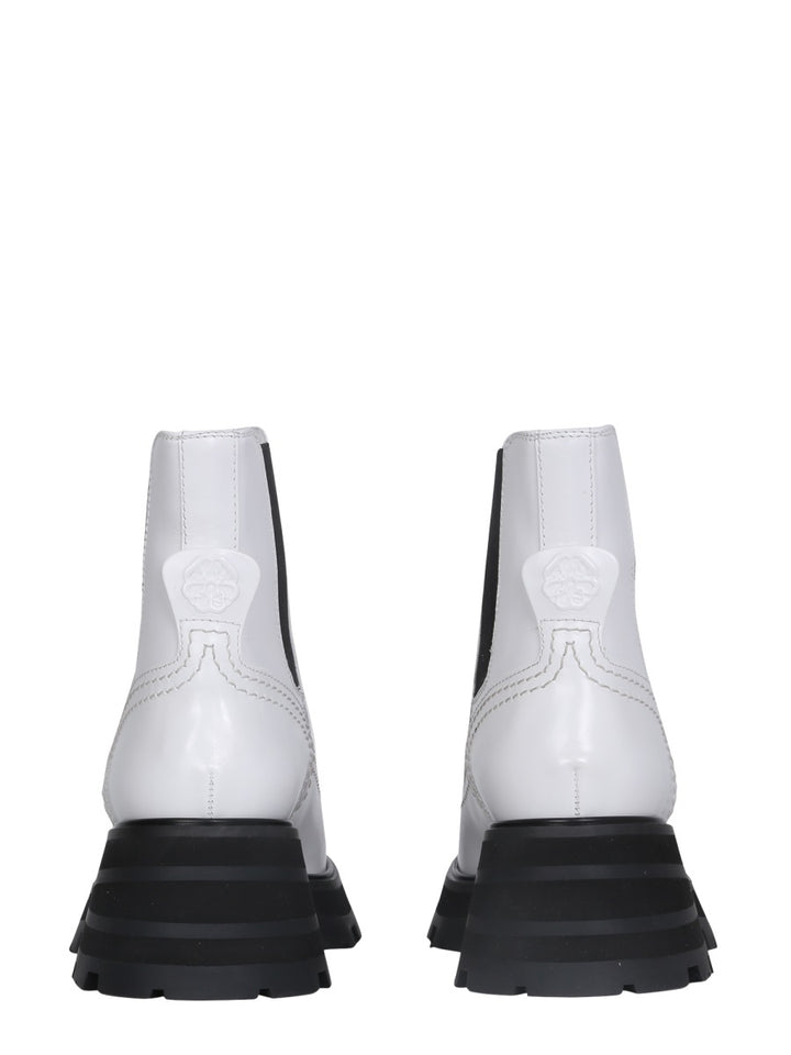 Alexander McQueen Boots - White | Wanan Luxury