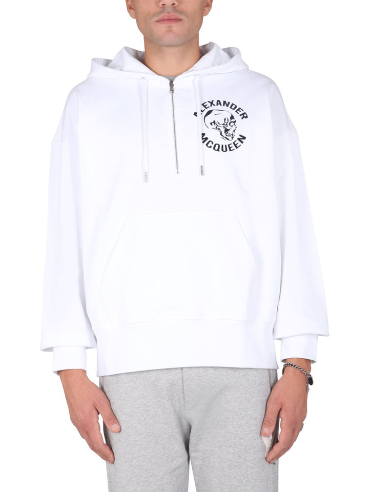 Alexander McQueen Sweatshirts - White | Wanan Luxury