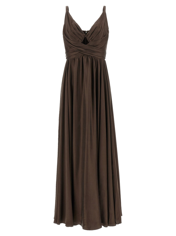 Zimmermann Cut-Out Dress Dresses - Brown | 035e2aa152d98480cfebb3c0cf1f21608d94d8f0