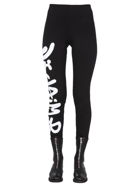 Leggings With Logo Print