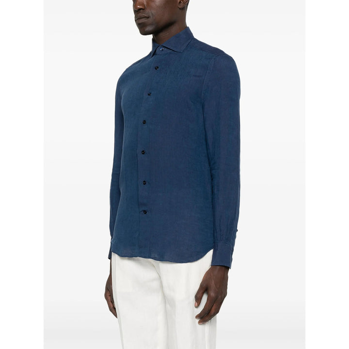 Mazzarelli Shirts - Blue | ef53d1e0631e77c8da6223b465ba5c43bc005657