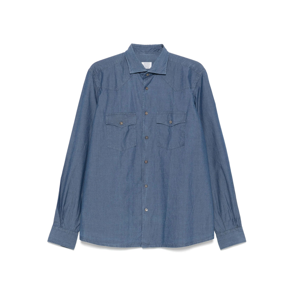 Mazzarelli Shirts - Blue | 6caa74189a7de63777df3bc20b894577bbd910cc