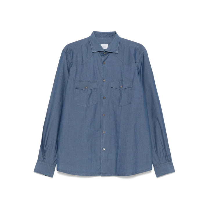 Mazzarelli Shirts - Blue | 6caa74189a7de63777df3bc20b894577bbd910cc