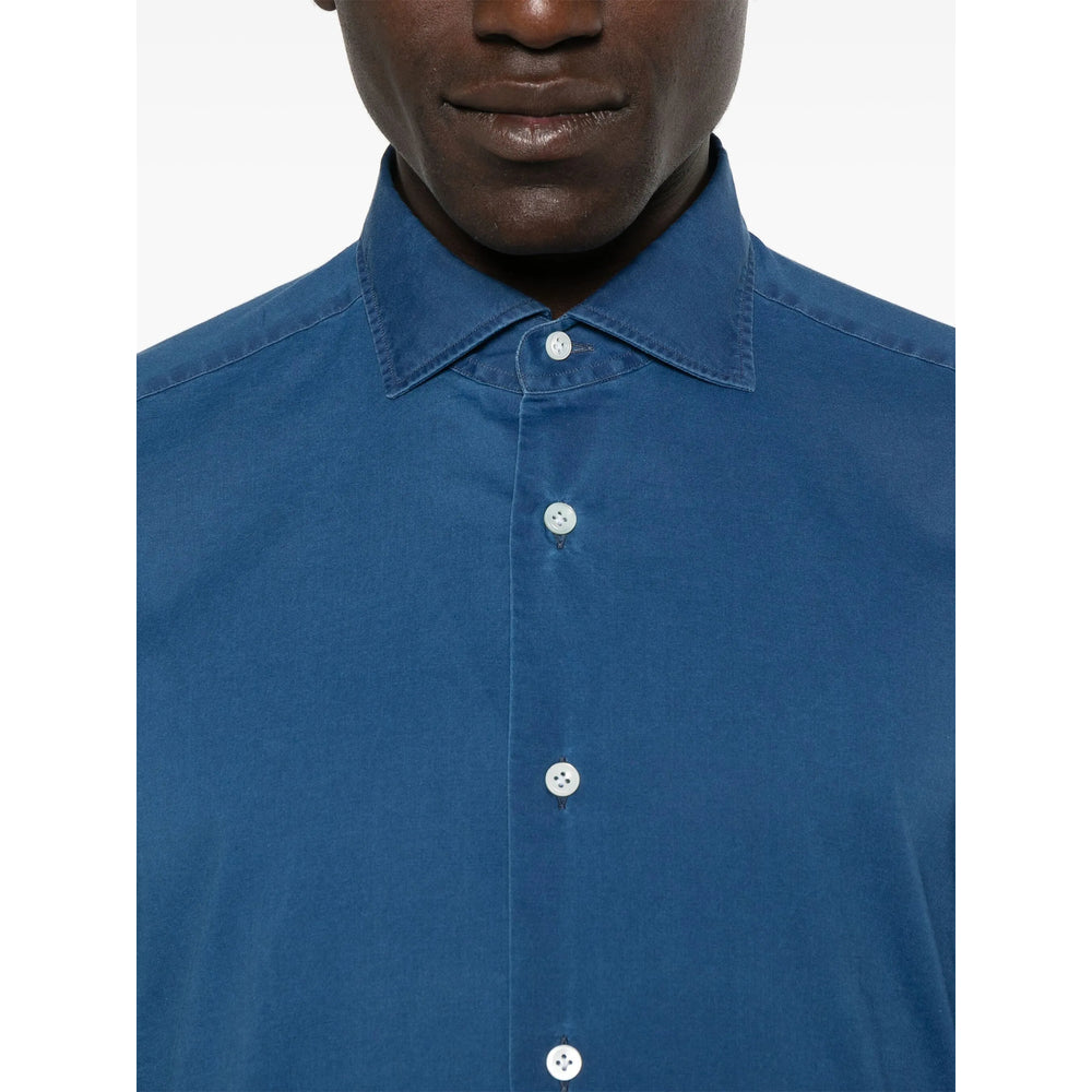 Mazzarelli Shirts - Blue | 45961117970823f8ca99b37efd7c6b4967705e47