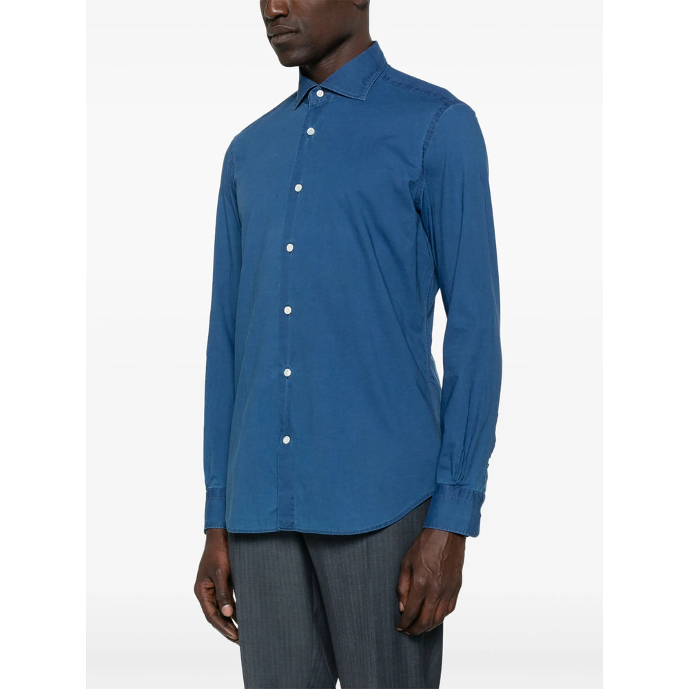 Mazzarelli Shirts - Blue | 942d030526d630ec4d4af61f4b889268715641f0