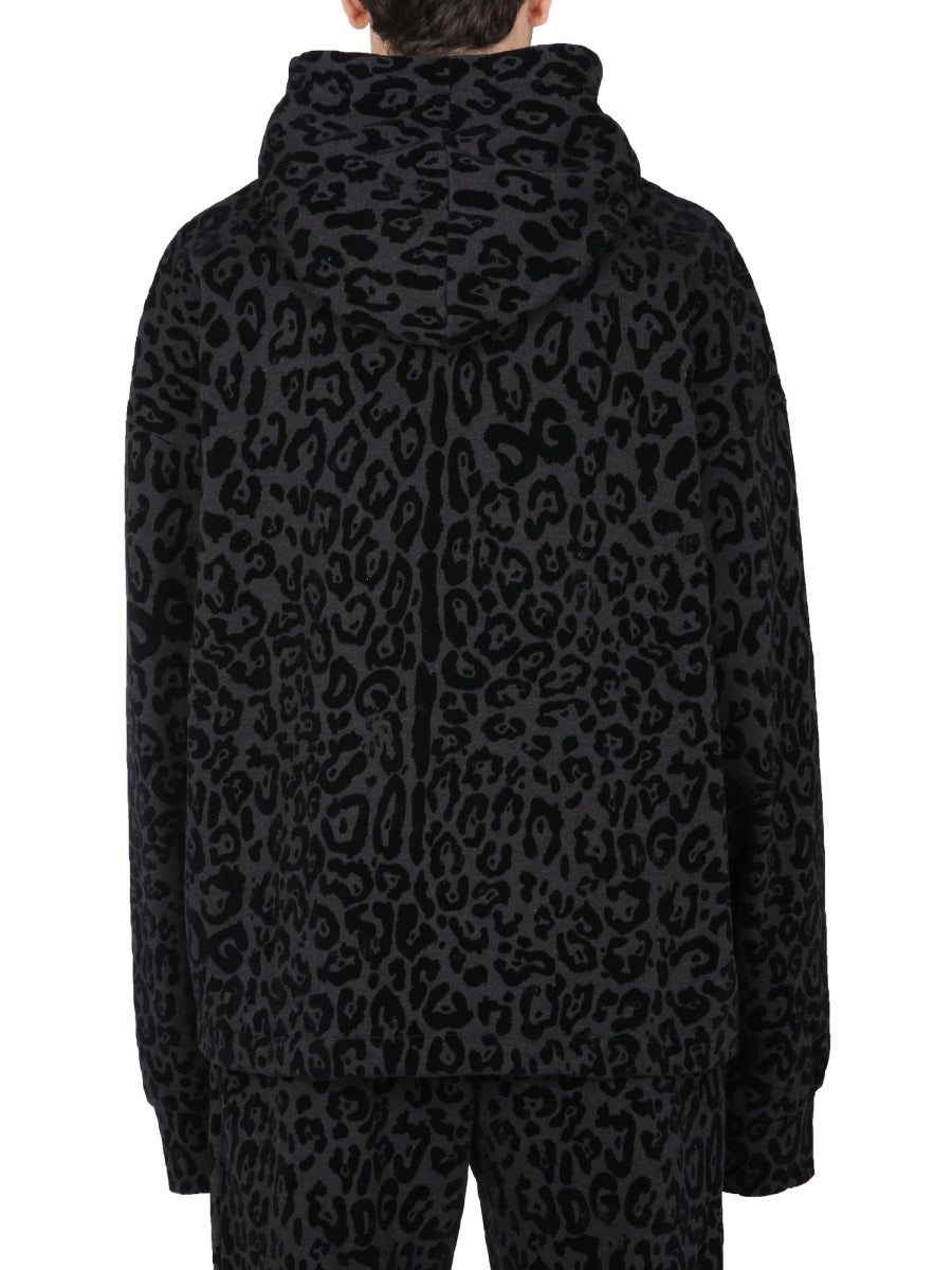 Dolce & Gabbana Sweatshirts - Animal Print | Wanan Luxury